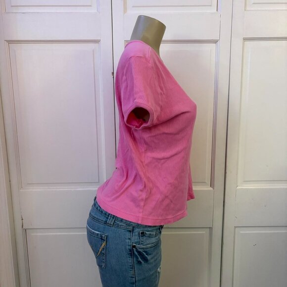 Y2K Ribbed Heart Graphic Tee - Picture 3 of 5